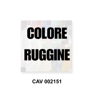 CAV 002151 colore per ceramica ruggine Colorobbia, idoneo alimentare MOCA e utilizzabile come colore per porcellana e gres - Vi.Erre.Bi Marostica