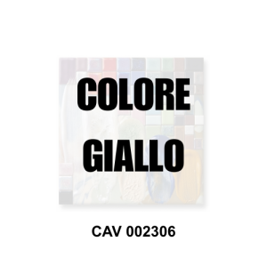 CAV 002306 colore per ceramica giallo Colorobbia, idoneo alimentare MOCA e utilizzabile come colore per porcellana e gres - Vi.Erre.Bi Marostica