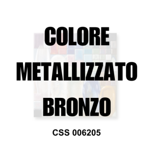 CSS 006205 colore per ceramica metallizzato bronzo Colorobbia, utilizzabile anche come colore per porcellana e gres - ViErreBi Marostica