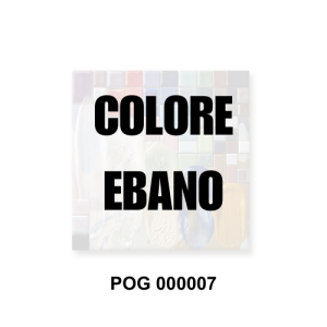 POG 000007 colore per ceramica ebano Colorobbia, utilizzabile come colore per vetro, colore per porcellana e gres - Vi.Erre.Bi Marostica