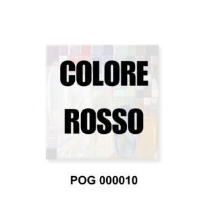POG 000010 colore per ceramica rosso Colorobbia, utilizzabile come colore per vetro, colore per porcellana e gres - Vi.Erre.Bi Marostica
