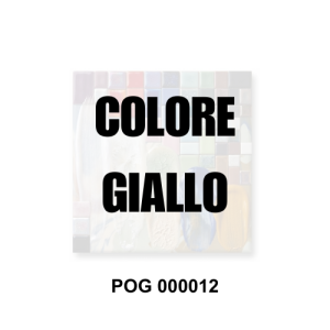 POG 000012 colore per ceramica giallo Colorobbia, utilizzabile come colore per vetro, colore per porcellana e gres - Vi.Erre.Bi Marostica
