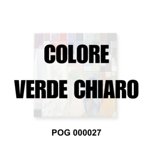 POG 000027 colore per ceramica verde chiaro Colorobbia, utilizzabile come colore per vetro, colore per porcellana e gres - Vi.Erre.Bi Marostica