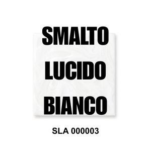 SLA 000003 smalto per ceramica lucido bianco idoneo MOCA alimentare Colorobbia ViErreBi Marostica