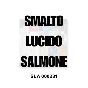 SLA 000281 smalto per ceramica lucido salmone Colorobbia idoneo per uso alimentare normative MOCA ViErreBi Marostica