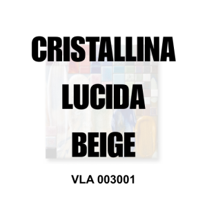 VLA 003001 cristallina per ceramica lucida beige Colorobbia idonea alimentare MOCA, ViErreBi Marostica