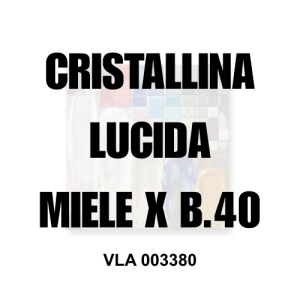 VLA 003380 cristallina per ceramica lucida miele X B.40 Colorobbia idonea alimentare MOCA, ViErreBi Marostica